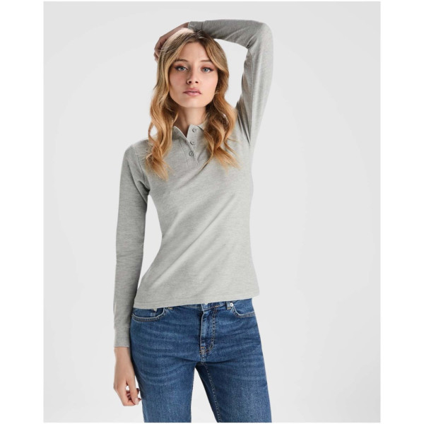Estrella 220 g/m² Langarm Poloshirt für Damen